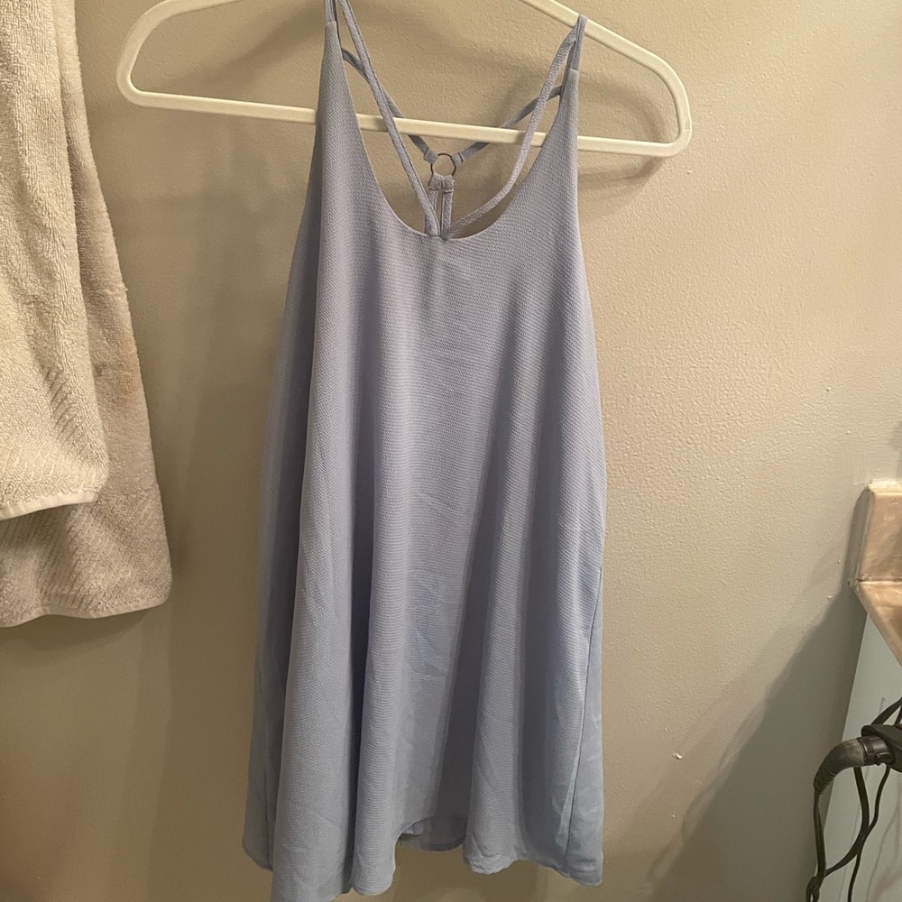 Blue dress